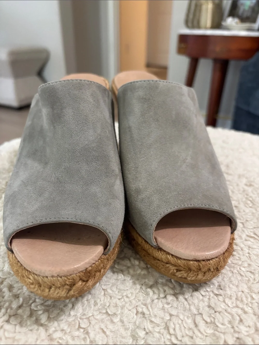 VISCATA BARCELONA ESPADRILLE WEDGES Size 40 made in Spain